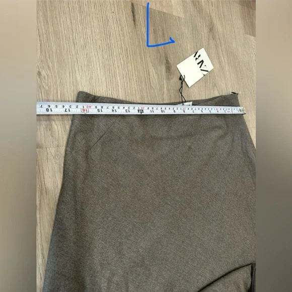 Zara wool bias skirt ZW collection - Picture 12 of 13